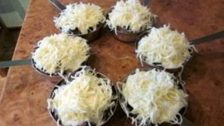 Рецепт грибного жульена со сливками