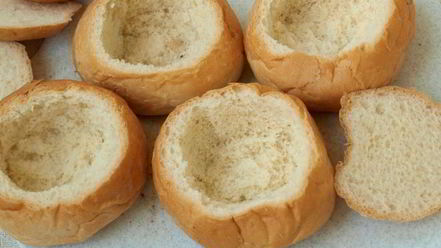 Рецепт грибного жульена в булочке