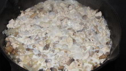 Рецепт рулетиков из цукини с жульеном