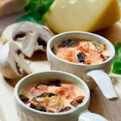 Рецепт Румяного жюльена с рыбой