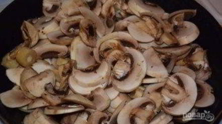 Рецепт жульена грибного со сметаной