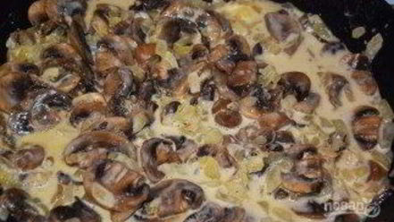 Рецепт жульена грибного со сметаной