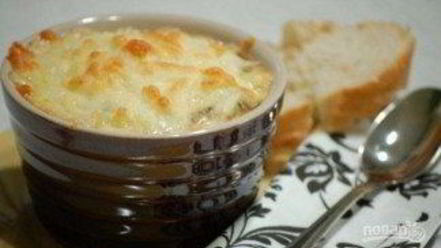 Рецепт жульена грибного со сметаной