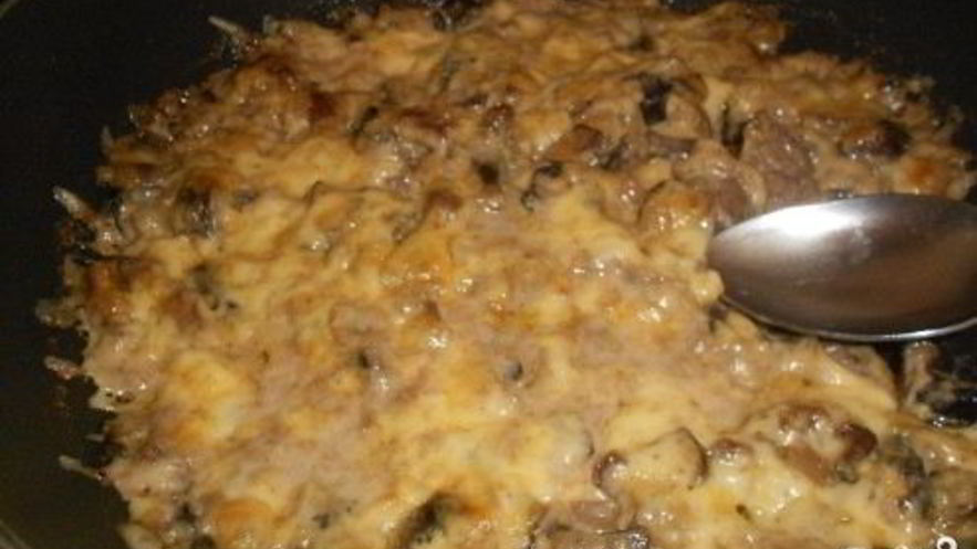 Рецепт жульена из говядины с грибами