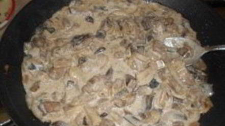 Рецепт жульена из говядины с грибами