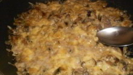 Рецепт жульена из говядины с грибами