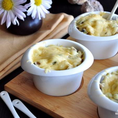 Рецепт Жульена из рапанов