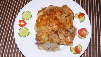 Рецепт Жульена с фаршем