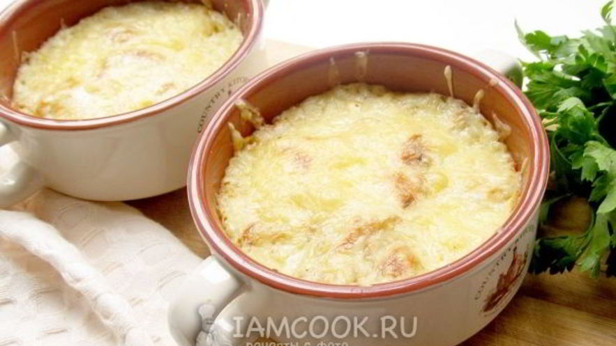 Рецепт жульена с грибами и сметаной