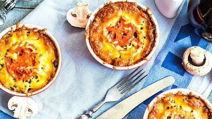 Рецепт Жульена с грибами и сыром