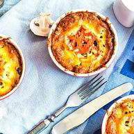 Рецепт Жульена с грибами и сыром