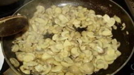 Рецепт жульена с грибами и ветчиной