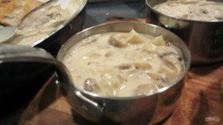 Рецепт жульена с грибами классический