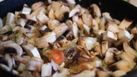 Рецепт жульена с грибами в духовке