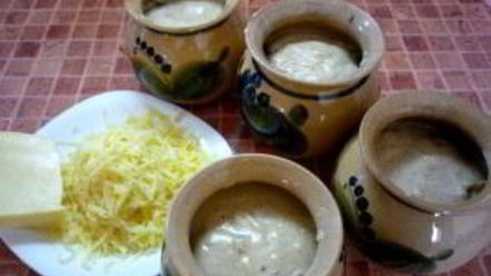 Рецепт жульена с картошкой и грибами