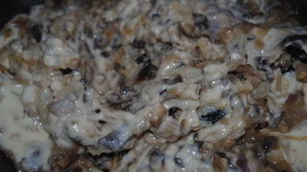 Рецепт жульена с копченой индейкой