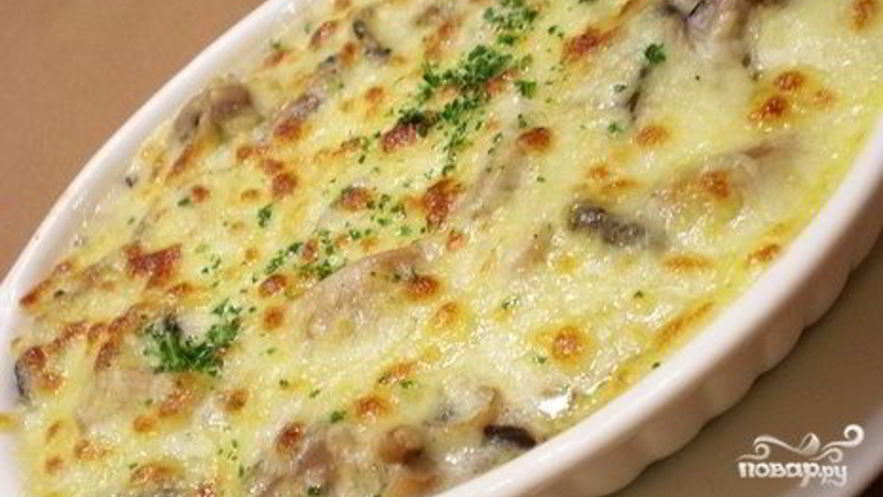 Рецепт жульена с крабовым мясом