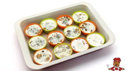 Рецепт жульена с курицей и грибами в духовке