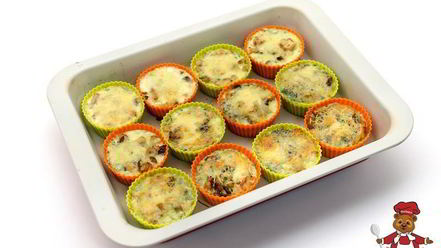 Рецепт жульена с курицей и грибами в духовке