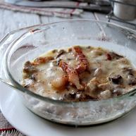 Рецепт Жульена со свининой и грибами