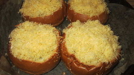 Рецепт жульена в булочках