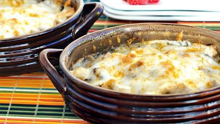 Рецепт жульена в горшочках