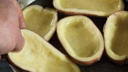 Рецепт жульена в картофеле