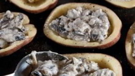 Рецепт жульена в картофеле