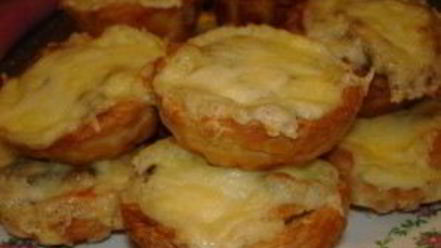 Рецепт жульена в корзиночках из теста