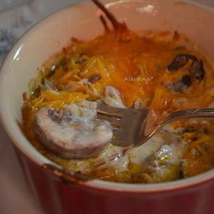 Рецепт Жюльена грибной по-русски