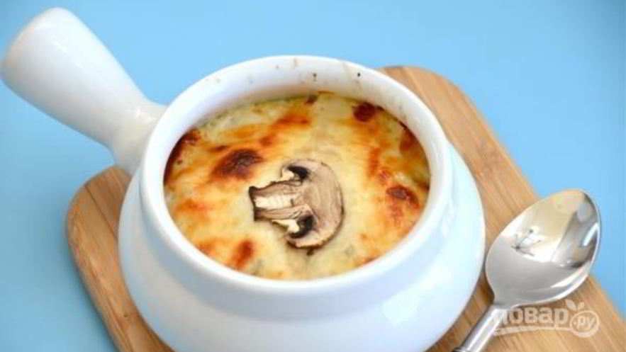 Рецепт жюльена из грибов с курицей