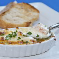 Рецепт Жюльена из красной рыбы