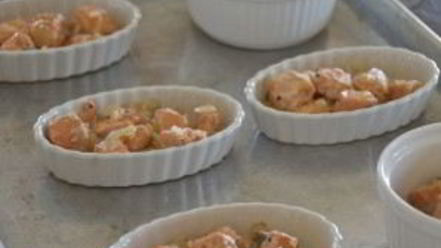 Рецепт жюльена из красной рыбы