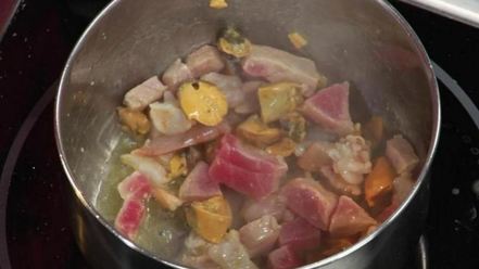 Рецепт жюльена из морепродуктов