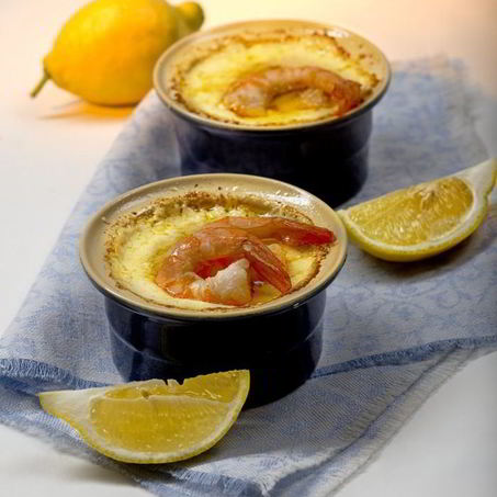 Рецепт Жюльена с креветками