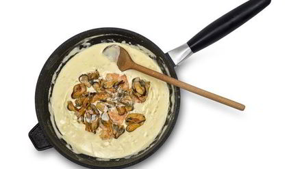 Рецепт жюльена с креветками