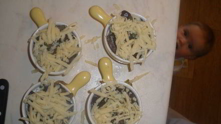 Рецепт жюльена с перепелиными яйцами