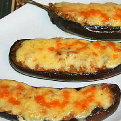 Рецепт Жюльена в баклажанах