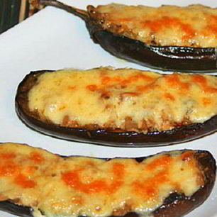 Рецепт Жюльена в баклажанах