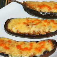 Рецепт Жюльена в баклажанах