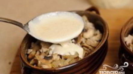 Рецепт жюльена в горшочках