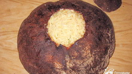 Рецепт жюльена в хлебном каравае