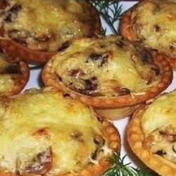 Рецепт Жюльена в тарталетках